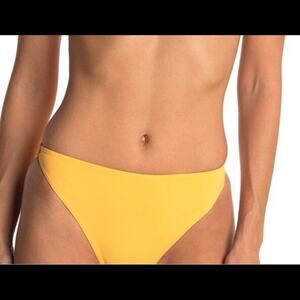 WeWoreWhat NWT Cheeky Amber Bikini Bottoms in Warm Apricot Medium